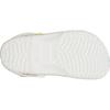 Crocs Классические клоги Универсальные и удобные детские дырочные туфли Детские клоги Белые