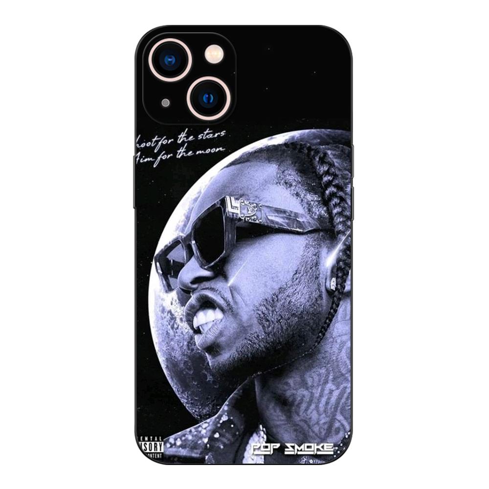Черный чехол из ТПУ для OPPO A16 A16S A55 A94 F17 F19 Pro Reno 4 5 Lite 6 4G 5G Pop Smoke известный рэпер