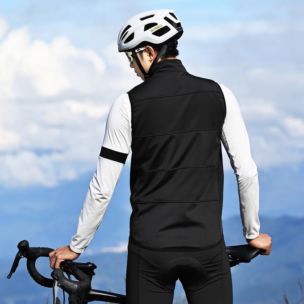 Wosawe Мужская спортивная одежда для верховой езды на открытом воздухе, ветрозащитный флисовый теплый жилет и куртка