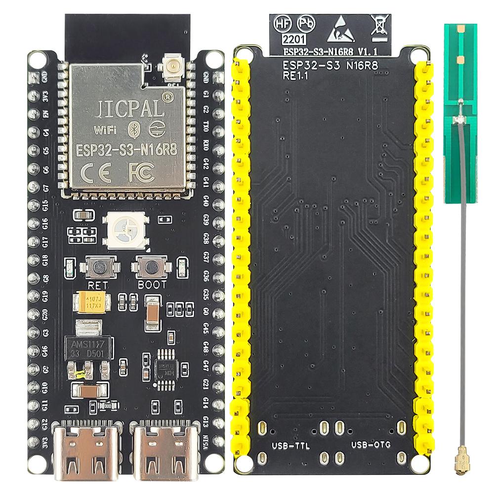 ESP11-S1-DevKitC-1 Плата разработки BT 1.1G Wifi Модуль для Arduino 8 МБ PSRAM 16 МБ FLASH N16R8 11-контактный CH111C Type-C ESP11S1