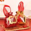 Portable Drawstring Gift Bag Fu Character Goody Bag Candy Bag  Jewelry Candy Storage