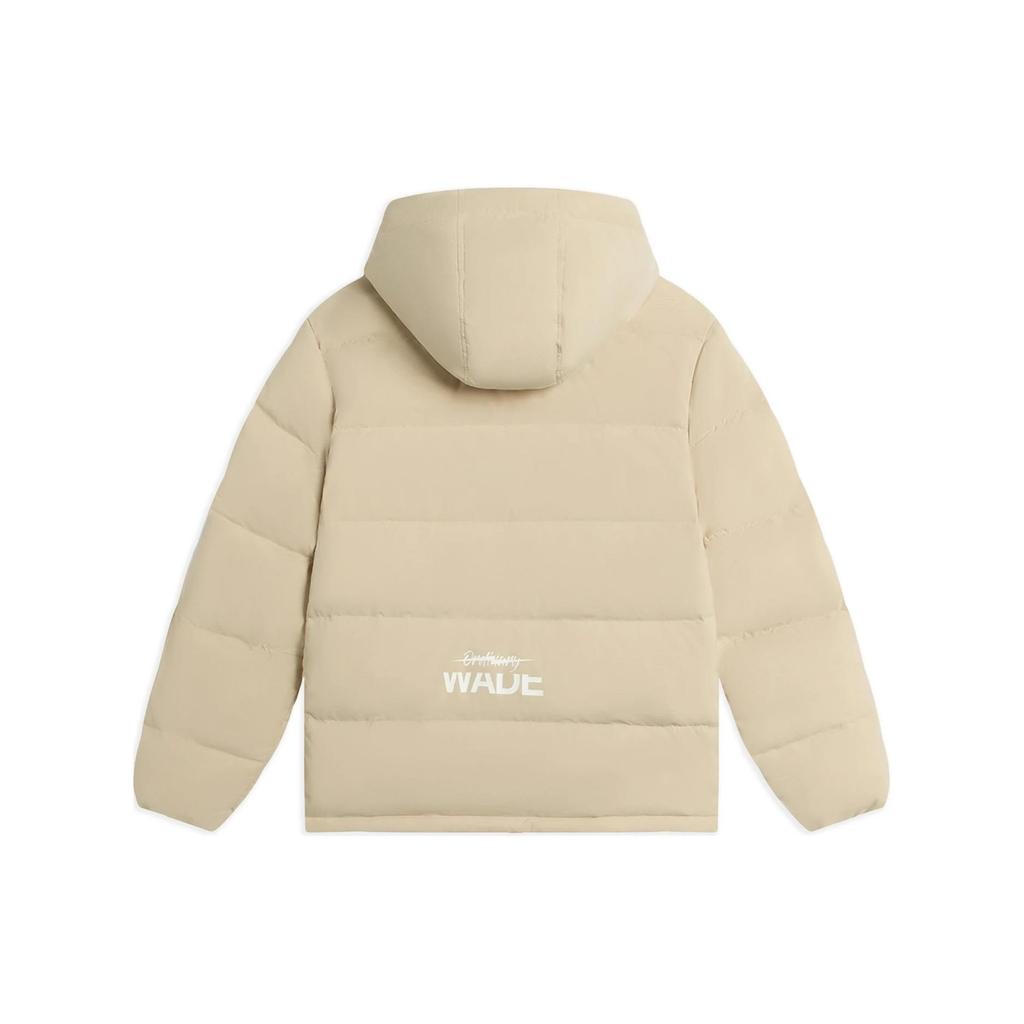 Короткий пуховик с капюшоном и логотипом LiNing, мужская верхняя одежда Off-White AYMS145-3