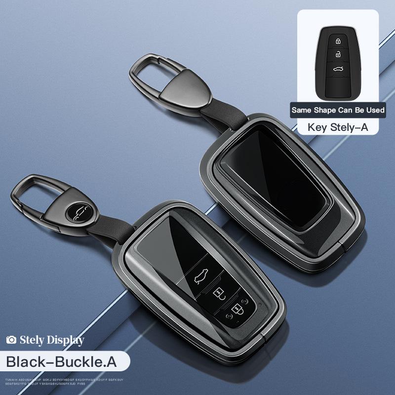 Футляр для ключа Toyota: Подходит для Highlander, Camry, Crown, Corolla, Prado, Reiz