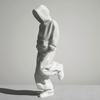 Настольная фигурка 3D-печатная статуэтка в спортивном костюме Коллекционная Настольные украшения для книжной полки Домашний офисный декор