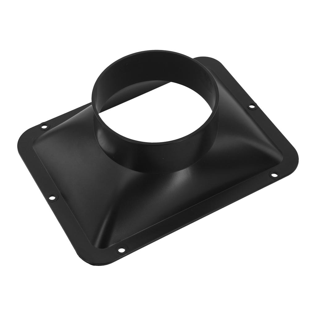 Long Duct Fan Hose Adapter Wall Flange Vent Connector Kitchen Hood Ventilation Adapter Home Ventilation Duct Flange Connector