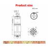 42GP-775 encoder planetary gear DC speed reduction motor 12V 24V speed control micro-sized high-torque motor