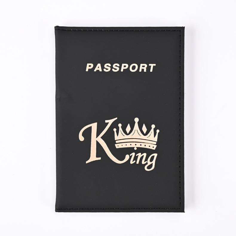 Fashion Credit Card Holder Wallet Pouch Simple 2024 New Passport Cover Case Women Men Travel Wedding Passport Covers ID Holders