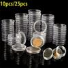 10/25pcs 13-sized Transparent Coin Capsule Coin Commemorative Coin Protection Suits 21-45mm Container Organizer