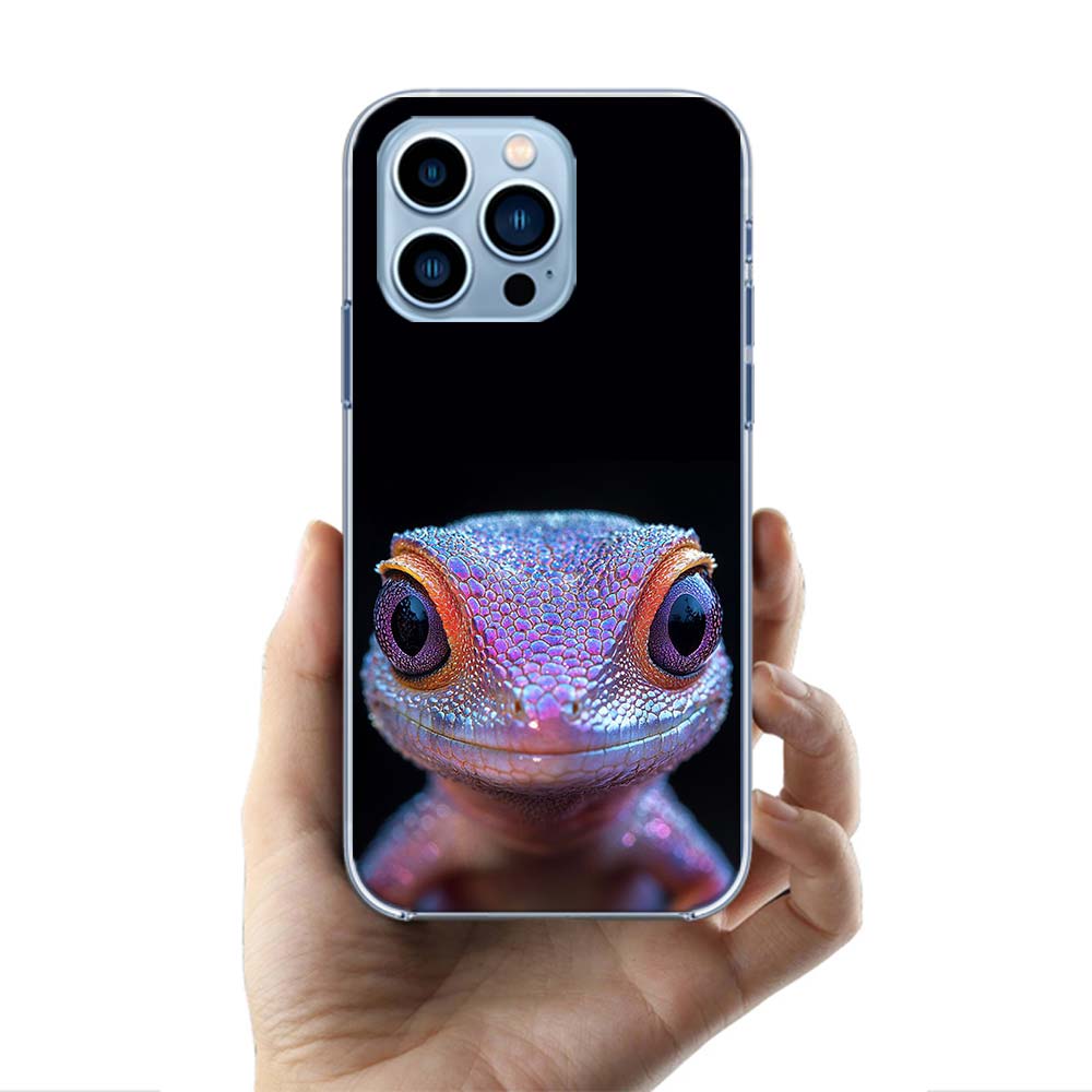Lizards and Geckos Have Big Eyes Cases Phone Case For Iphone 17E 16E 17 Air 16 Pro Max 15 Pro 14 Plus 11 13 12 Mini Cover Cases