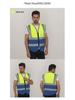 Breathable Reflective Safety Vest for Construction Workers - Custom Logo Available