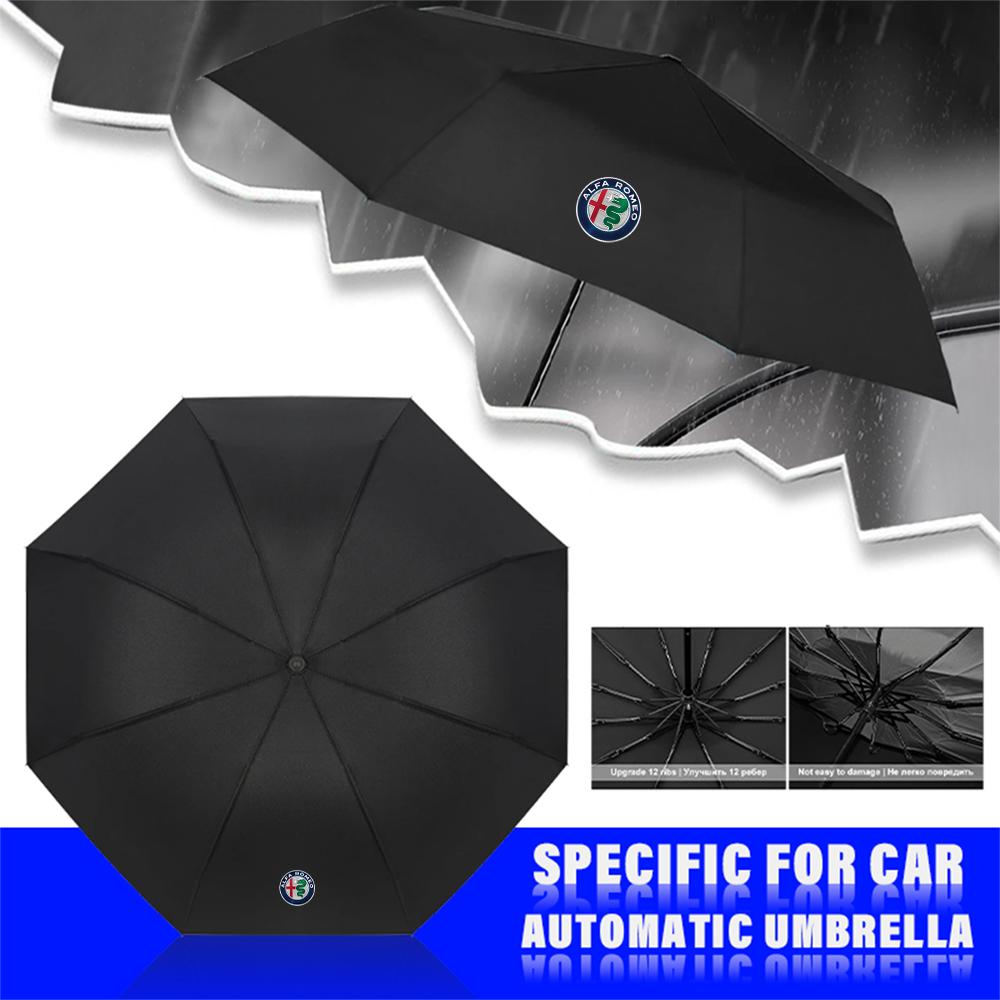 For Alfa Romeo Anti-UV Rain Sun Umbrella Mini Folding Automatic Umbrella Fashion Portable For Alfa Romeo 159  Giulietta Giulia G