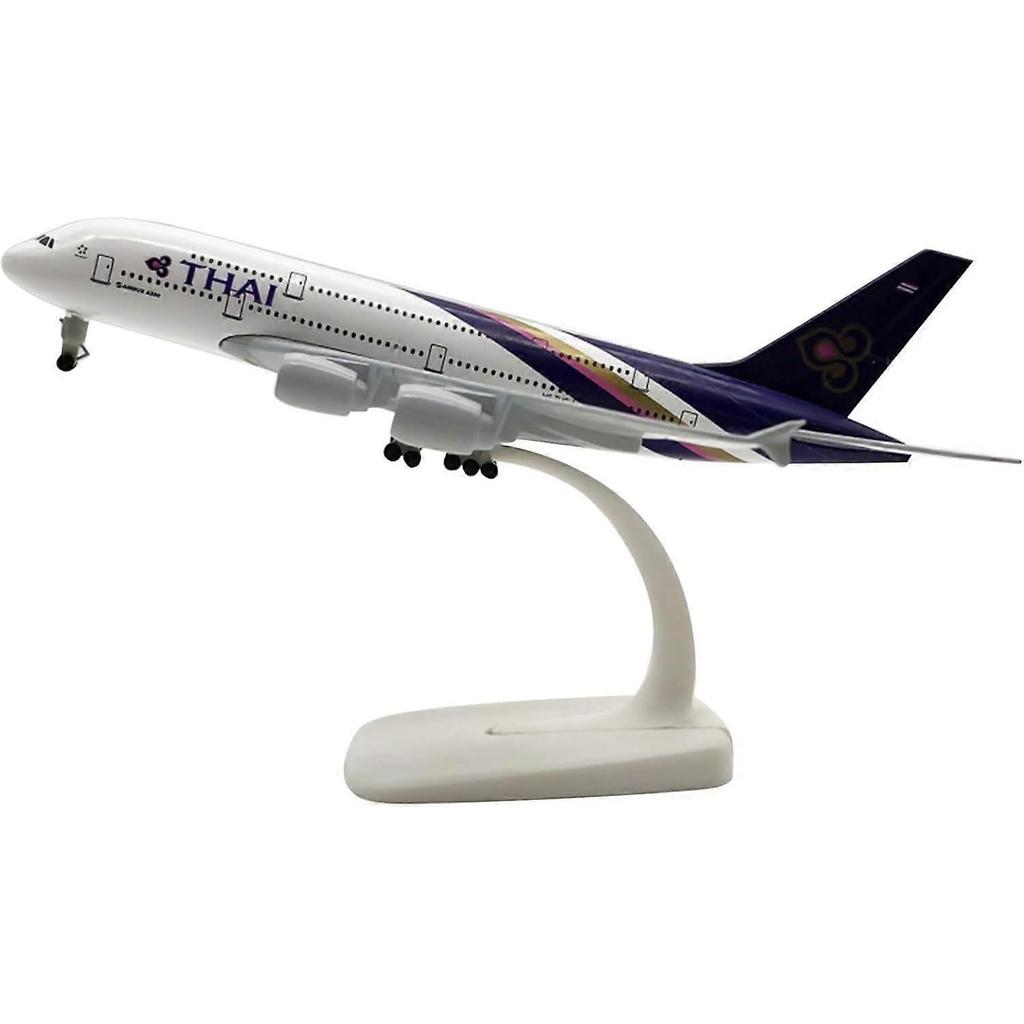 Simulation 1:200 Alloy Aircraft Model Thai Airways A380 Plane Model Home Office Decoration Gifts