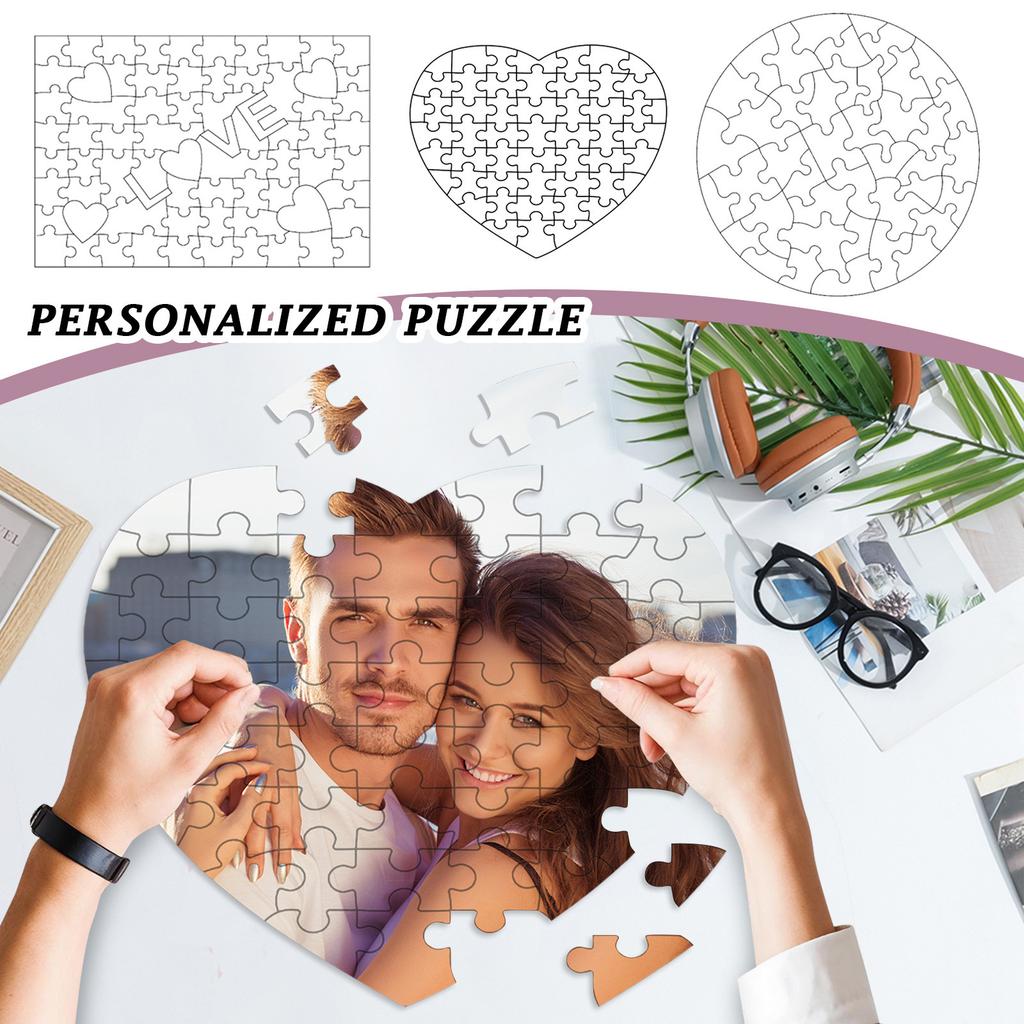 Customized Photo Puzzle - Personalized Puzzle With Pictures - Photo Puzzle Anniversary Gift - Holiday Gift Surprise Gift