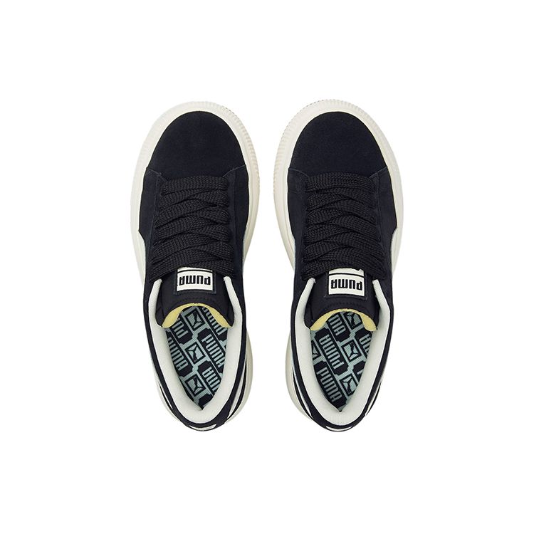 Puma Замша Маю вверх женские черные зефирные жвачки 381650-05