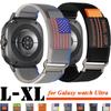 Нейлоновые ремешки One Click для Samsung Galaxy Watch Ultra Strap 47 мм, аксессуары для женщин и мужчин, регулируемый спортивный браслет без зазоров для Galaxy watch 7 Ultra Band