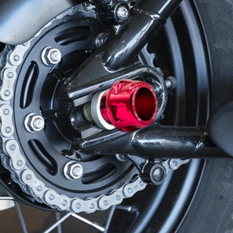 Motorcycle Axle Cover 2X Front And Rear Fork Sliders Falling Protection Anti-Collision Frame Crash Sliders Modified Accessories