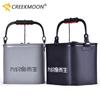 Foldable Live Fish Bait Bucket 7/10/13L Portable Fishing Water Pail for Camping Traveling Hiking Boat Gardening with 4.5M Rope