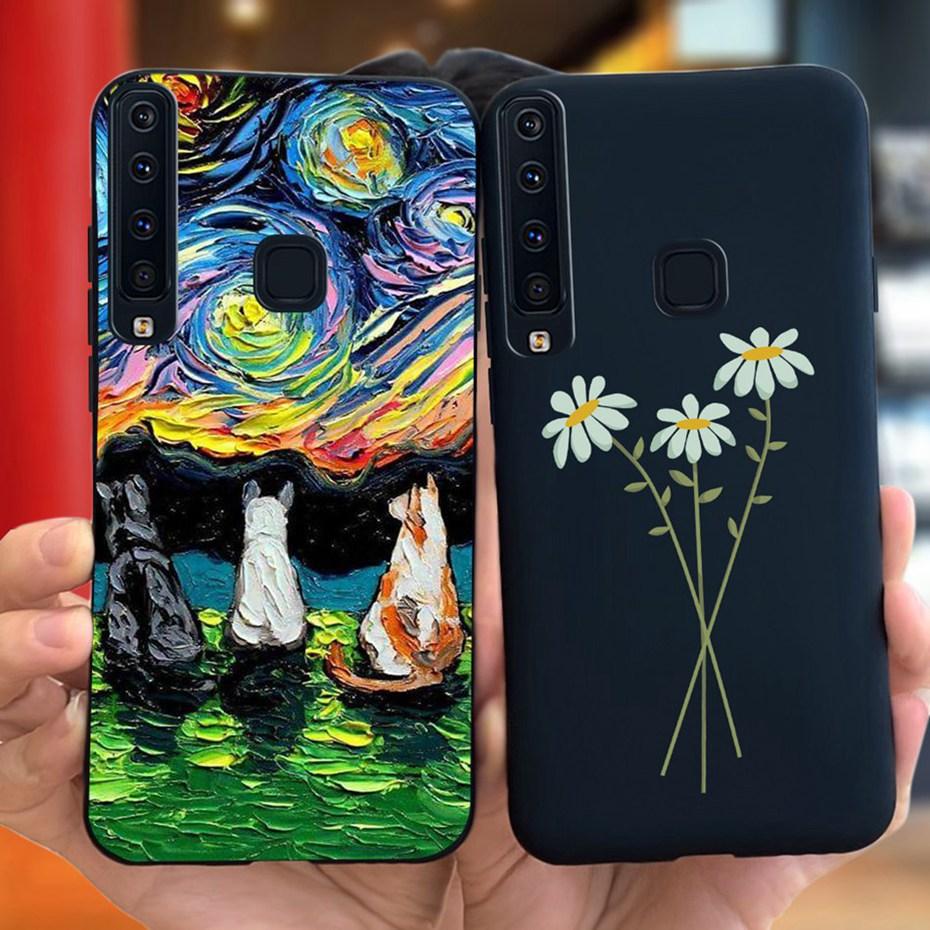 Case For Samsung Galaxy A9 (2018) Cute Cartoon Candy Color Soft Silicon Phone Cases For Samsung A9 2018 SM-A920F A9200 Bumper