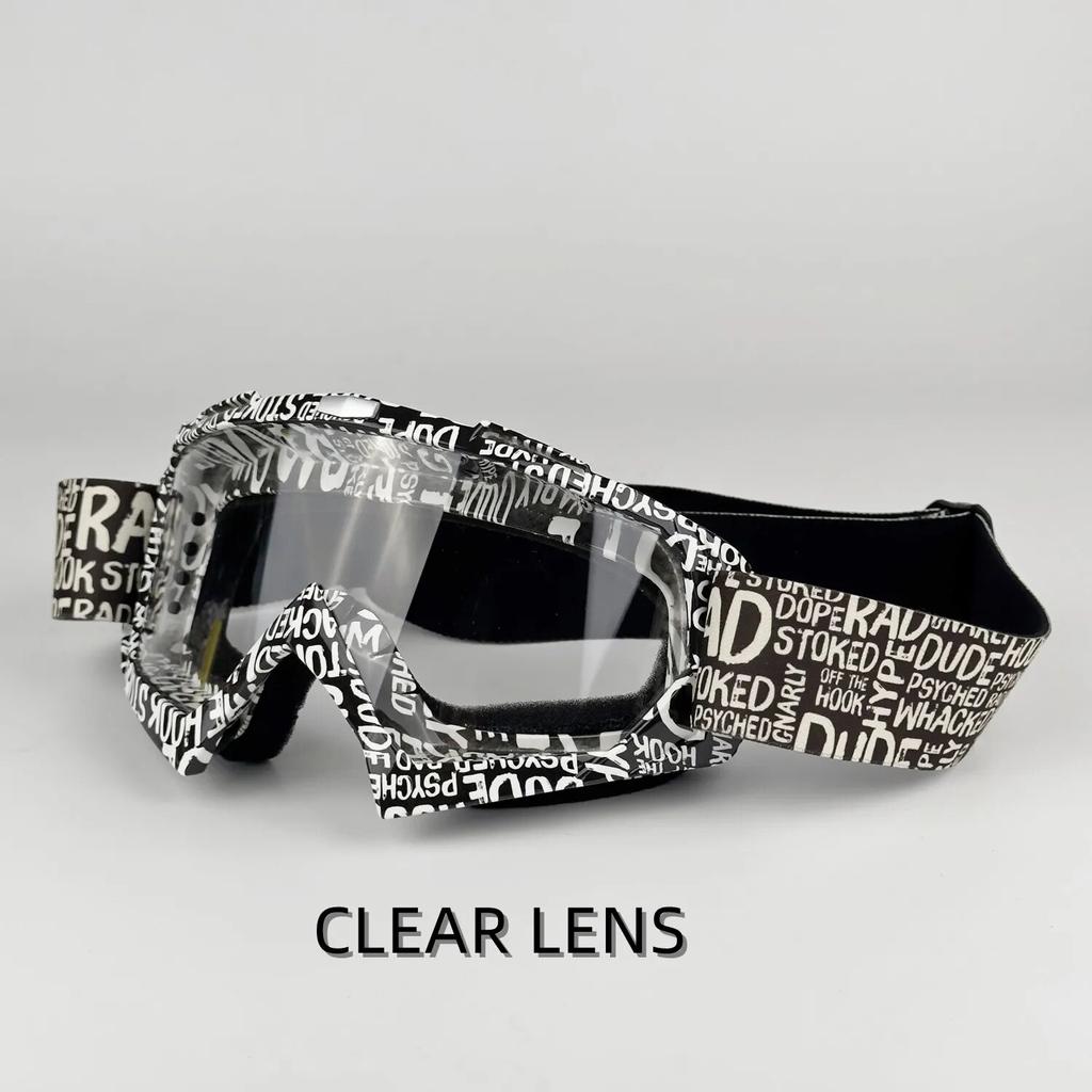 Мотоциклетные очки для мужчин, солнцезащитные очки для мотокросса, защитные защитные MX, очки для шлема ночного видения, винтажные очки для вождения