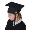 Graduation Cap with 2025 Tassel Unisex Adult Matte Graduation Caps for High School Bachelor Master Ceremonies