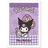 Sanrio Flora Kuromi 108-piece Puzzle Frame Package, Single Item, Single Item Jigsaw Puzzle, Childrens Games, Educational Toys
