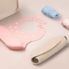 Lemayer Silicone Waterproof Bib, Beige Rabbit, 2 Pieces, 1 Piece