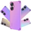 Прозрачный силиконовый чехол с градиентом для Realme C55 C35 C33 C21Y C30 C31 C30S C11 C21 2021 C20 C25Y, подушка безопасности, противоударная мягкая задняя крышка