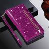 Wallet Fashion Glitter Card Slots Flip Soft Silicone Card Slots Leather Case For iPhone Samsung Galaxy Xiaomi Redmi Huawei Google OnePlus Case