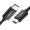 Ugreen Us242 USB-C (Мужской) /Мини-USB (Мужской) Кабель 1 М - Черный