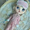 For Blythe Doll 30CM Body 1/6 Ob24 Azone Doll Clothes Stripe Pajamas Sleepwear Silk Printed Pattern Pajamas Suit Girl Clothes