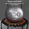 Mini Trampoline for Adults Fitness Foldable 42-In Octagonal Silent Safe and Stable Slingshots for