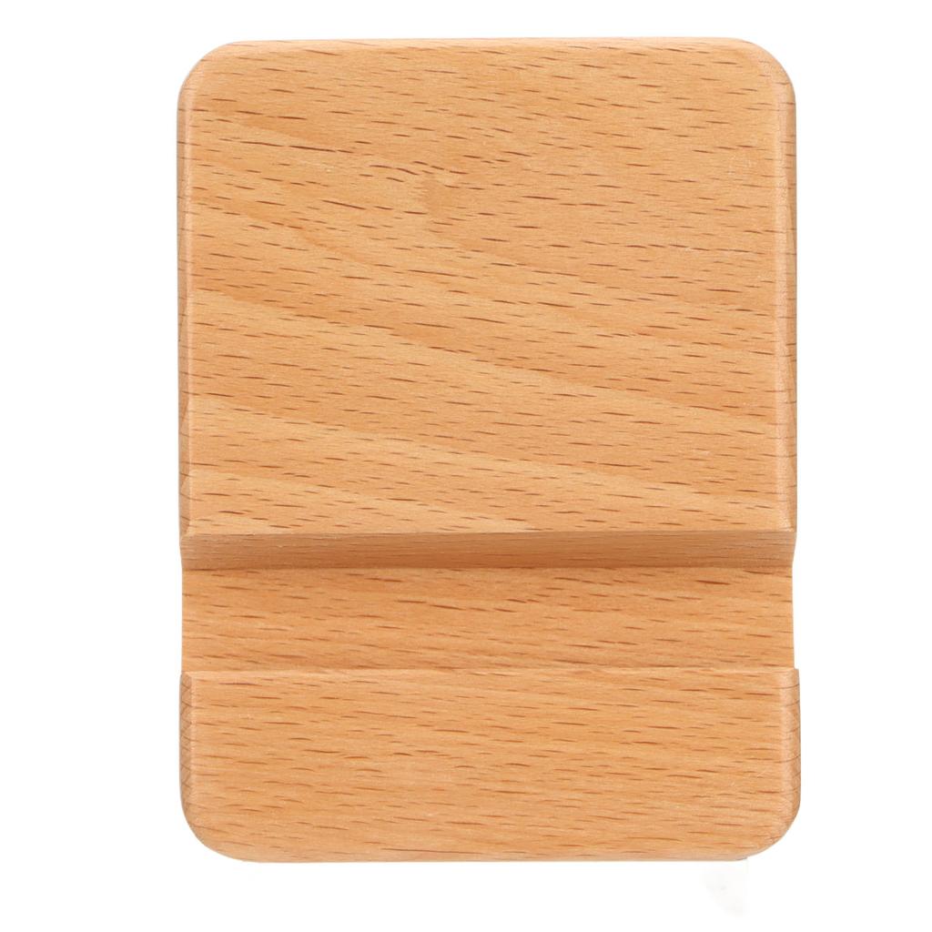 Wooden Mobile Phone Holder Cell Phone Stand Wood Universal Smartphone Desktop Holder Portable Bracket