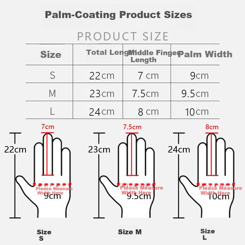 Black PU Coated Nylon Work Gloves, Lightweight Breathable Wear-Resistant Non-Slip, Rubber-Coated Leather, 12 Pairs, Size M