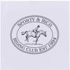 Спортивная футболка-рингер Sporty Rich Riding Club Wh01