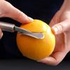 Нержавеющая открывалка для апельсинов, нож для лимона, инструмент для удаления кожуры с фруктов, ломтерезка для грейпфрута, инструмент для удаления кожуры с фруктов, кухонные принадлежности
