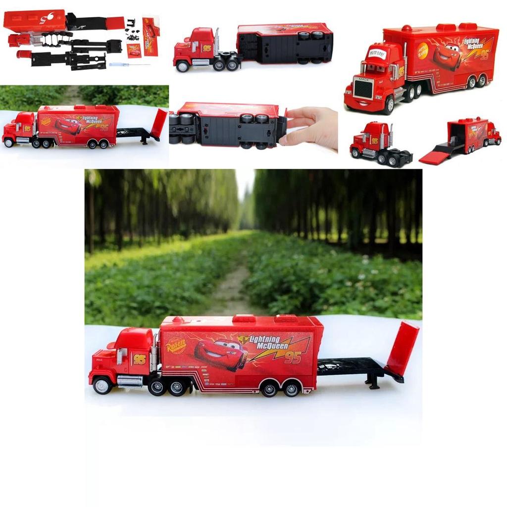 Прочная гоночная игрушка Тачки 2, литой сплав, грузовик Дядя Мак для детей и коллекционеров