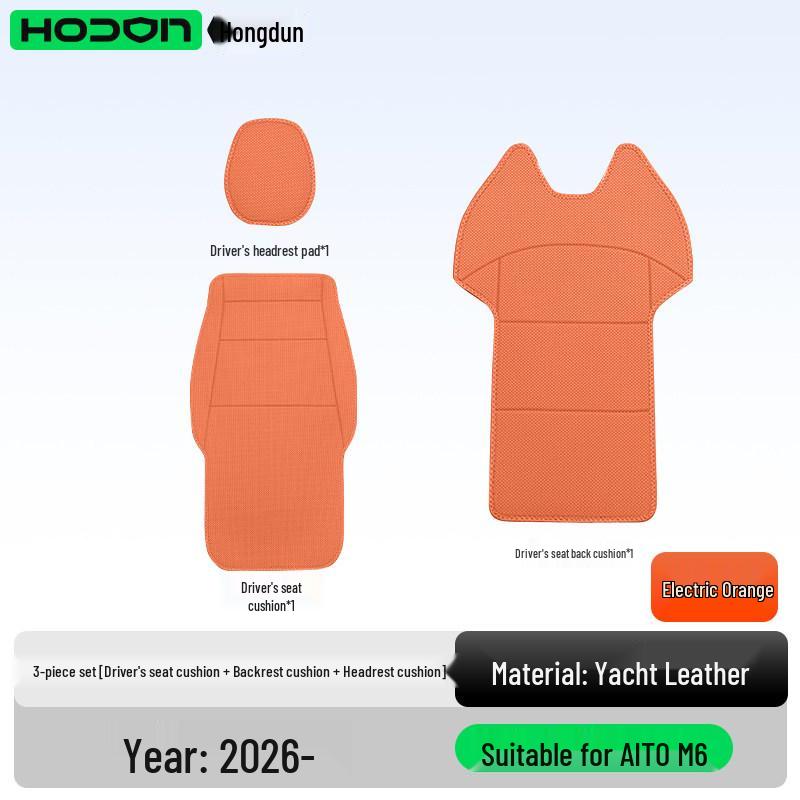 All-Season Ventilated Seat Cushion for AITO M6 - Breathable Interior Cover.
