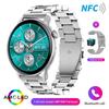 2024 New Women Smart Watch AMOLED 1.43" Screen NFC Heart Rate Blood Oxygen Bluetooth Call IP68 Waterproof  Ladies Gift Smart Watch
