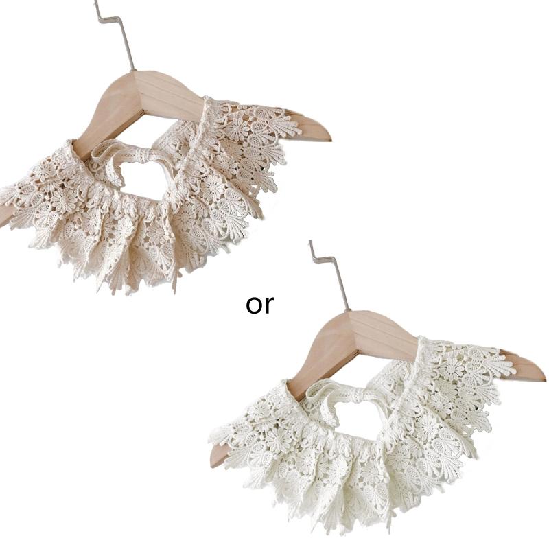 Detachable Fake Collar Children Clothes Cotton Shawl for Little Girl Korean Kids Clothes Accessiory