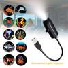 5V USB Питание Светодиодный Проектор Света Светодиодный Свет Проектор Атмосферного Света Праздничное Украшение