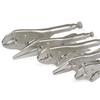 WORKPRO Locking Pliers Set with Curved Jaws and Long Nose 5-Piece