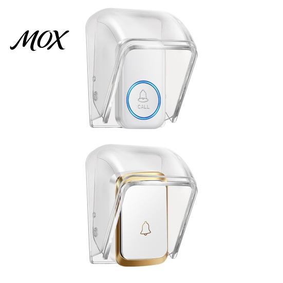Home Security Doorbell Accessory Weatherproof Cover, Transparent Rain Shield for Wireless Drill-free Cover Outdoor, Waterproof Protective Case