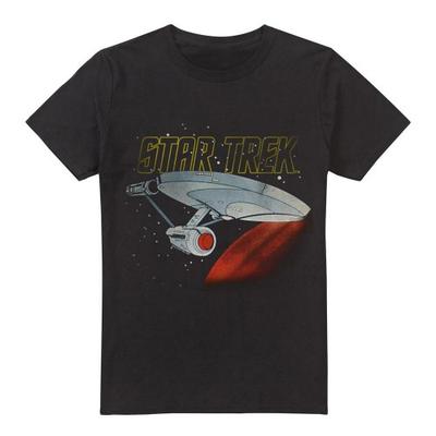 Мужская ретро-футболка Enterprise