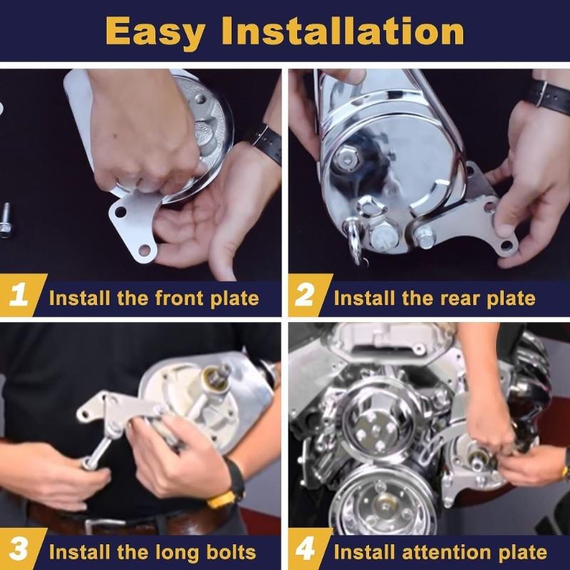 SBC Power Steering Pump Mounting Bracket Fit for 350 Car Styling 551522