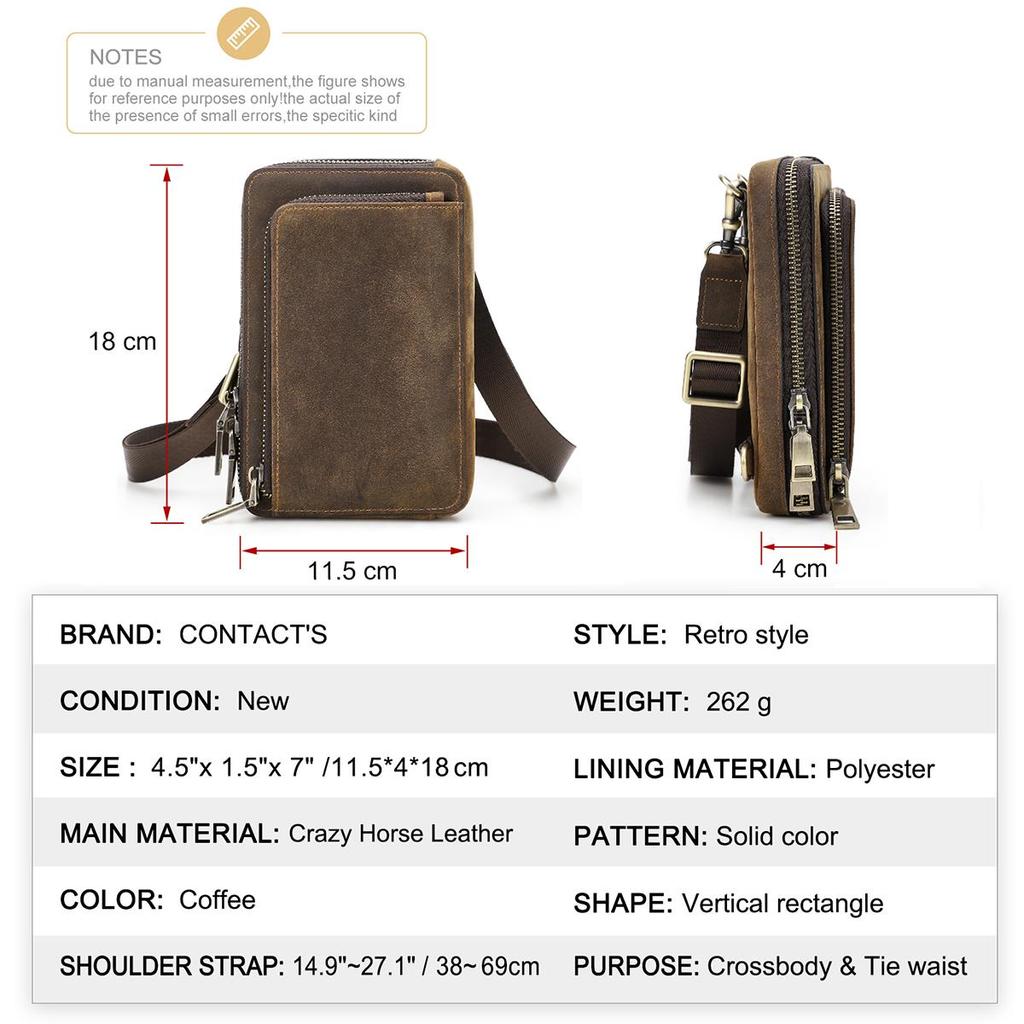 Мужская сумка через плечо из натуральной кожи, маленькая сумка для телефона, сумки на плечо для мужчин, винтажные мужские сумки-мессенджеры