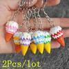 New Fashion 2 Piece Random Color Style Mobile Phone Strap Bag Pendant Keych