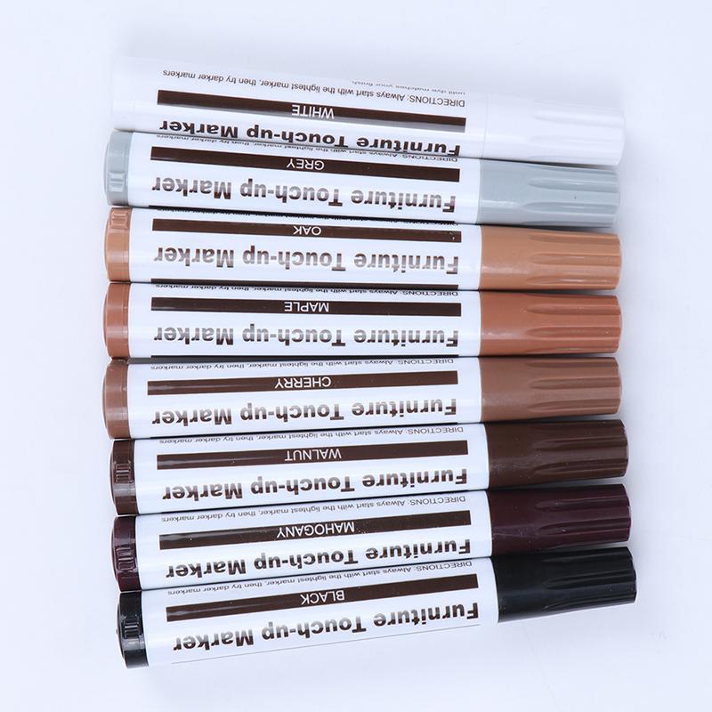 Набор для подкраски деревянной мебели Маркер Крем-ручка Заполнитель царапин на дереве Удаление Ремонт