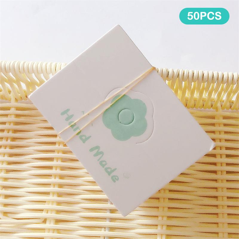 50 шт. цветные цветы шпильки картонная упаковка ювелирных изделий сумка картонная бумага дисплей карты ожерелья браслеты серьги картон