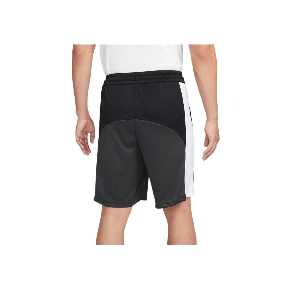 Nike Color-Block Logo Drawstring Shorts Men Bottoms Black Grey DQ5827-010