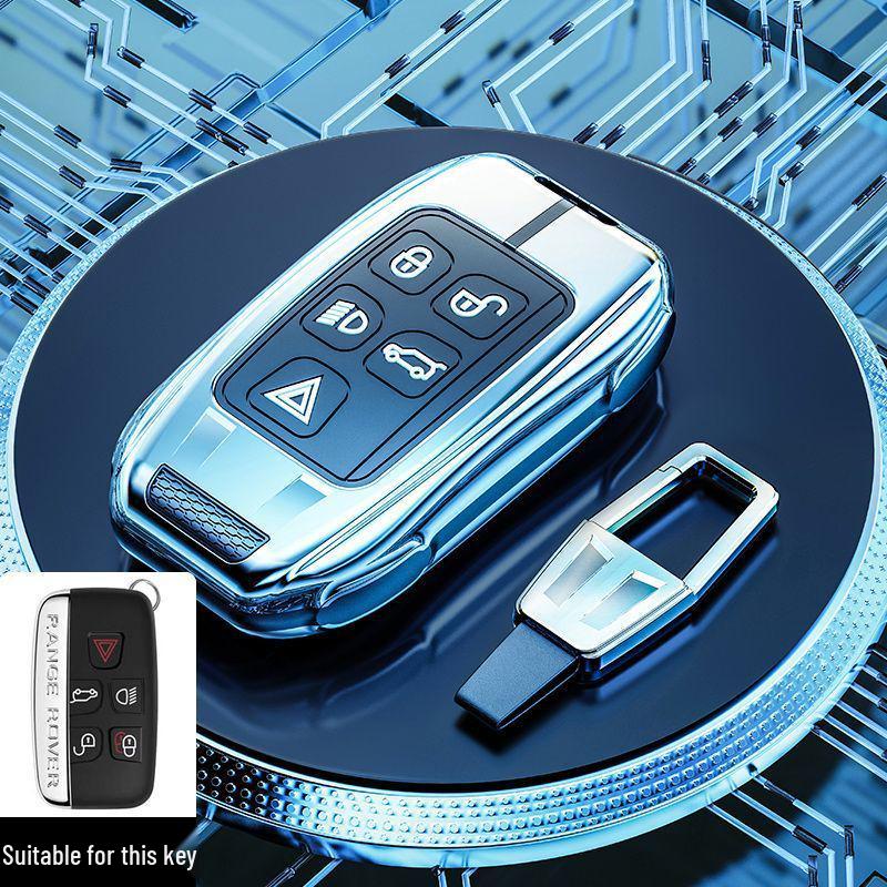 Чехол для ключа Jaguar для XEL, XFL, E-PACE, XJL, F-PACE - Роскошная защитная накладка